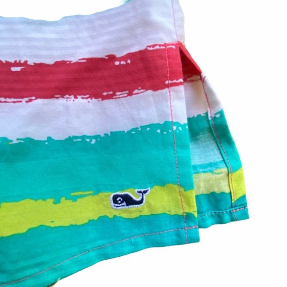 Vineyard Vines Tunic Top Silk Cotton Stripes S - Picture 6 of 12